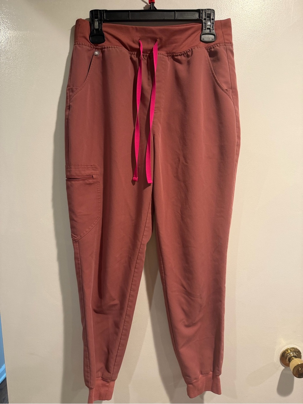 Women’s Drawstring High Waisted Jogger - Mauve